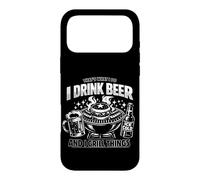 Custodia per iPhone 17 Pro Max Bevo Birra e Griglio Divertente per Amanti del BBQ