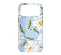 Custodia per iPhone 17 Pro Max Bianco Daisy Floral Pattern Primavera Fiore Giardino