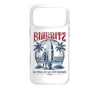 Custodia per iPhone 17 Pro Max Biarritz France Surf Summer - Stampa invecchiata