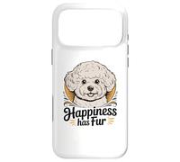 Custodia per iPhone 17 Pro Max Bichon Frise Ritratto Felicità Ha Pelliccia