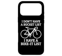Custodia per iPhone 17 Pro Max Bici da strada Ciclismo Bike-It List Non Bucket List Divertente