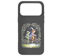 Custodia per iPhone 17 Pro Max Bicicletta Fascino Rana Tandem Ciclismo Cottagecore MILF Il Mio Autismo