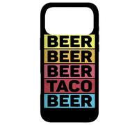 Custodia per iPhone 17 Pro Max Bière Taco Food Cinco De Mayo Fun Drinking Team Beer Lover