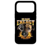 Custodia per iPhone 17 Pro Max Big Bark Energy Funny Dog Meme Small Brain Moments Funny Dog