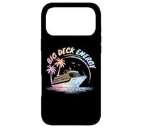 Custodia per iPhone 17 Pro Max Big Deck Energy Divertente Nave da crociera Viaggi Vacanze Tie Dye