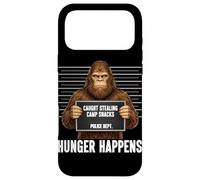 Custodia per iPhone 17 Pro Max Bigfoot Mugshot sorpreso a rubare snack da campo La fame accade