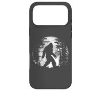 Custodia per iPhone 17 Pro Max Bigfoot Night Stroll Cool Full Moon & Tree Tunnel Sasquatch