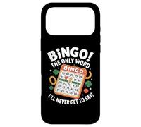 Custodia per iPhone 17 Pro Max Bingo L'unica parola che non riuscirò mai a dire