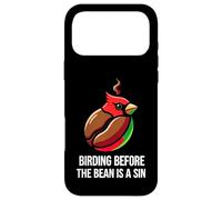 Custodia per iPhone 17 Pro Max Bird Watching Humor Birding Before The Bean Is A Sin