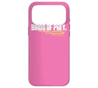 Custodia per iPhone 17 Pro Max Birds of Prey White and Yellow Horizontal Logo