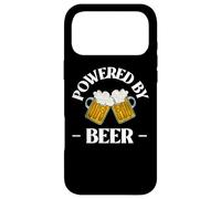 Custodia per iPhone 17 Pro Max Birra regalo per lui - Powered by Beer - divertente slogan birra