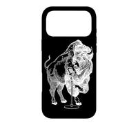 Custodia per iPhone 17 Pro Max Bison Singing Karaoke Buffalo Buffalo Vocalist Rock Musicista
