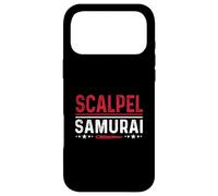 Custodia per iPhone 17 Pro Max bisturi samurai - divertente chirurgo medico sala operatoria umorismo