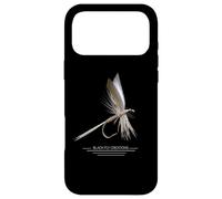 Custodia per iPhone 17 Pro Max Black Fly Dry Flies PMD Mayfly - Custodia per telefono per pesca a mosca
