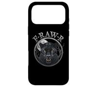 Custodia per iPhone 17 Pro Max Black Panther, R-Raw-R Black Tiger Gothic Funny Jaguar Humor