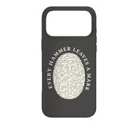 Custodia per iPhone 17 Pro Max Bladesmith Hammer Incudine Forge Knife Maker Smith