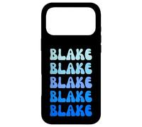 Custodia per iPhone 17 Pro Max Blake Retro Name Stack Design