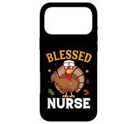 Custodia per iPhone 17 Pro Max Blessed Nurse Funny Thanksgiving Thankful For Family