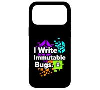 Custodia per iPhone 17 Pro Max Blockchain Developer Funny I Write Immutable Bugs