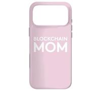 Custodia per iPhone 17 Pro Max Blockchain Mom Crypto Mothers Day Bitcoin Women Blockchain