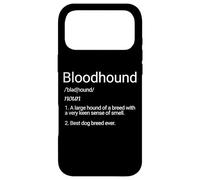 Custodia per iPhone 17 Pro Max Bloodhound Dog Breed Definition Cute Puppy Bloodhound Dogs