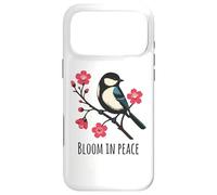 Custodia per iPhone 17 Pro Max Bloom in Peace Uccello e Cherry Blossom Serenity Art