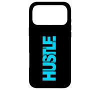 Custodia per iPhone 17 Pro Max Blu Get Your Hustle Up Grafica a colori blu
