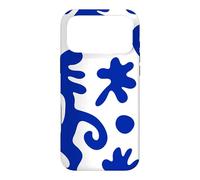 Custodia per iPhone 17 Pro Max Blue Coral Pattern Ocean Sea Life Immersioni subacquee