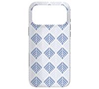 Custodia per iPhone 17 Pro Max Blue Crops Leaf Petals Winter Freshness Pattern