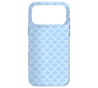 Custodia per iPhone 17 Pro Max Blue Hollow Armor Arches Geometric Modern Pattern