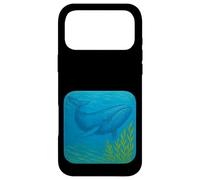 Custodia per iPhone 17 Pro Max Blue Whale - Notte stellata ispirata allo zoo Animal Art