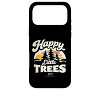 Custodia per iPhone 17 Pro Max Bob Ross Happy Little Trees