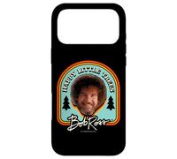 Custodia per iPhone 17 Pro Max Bob Ross Little Trees Badge