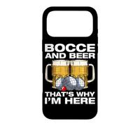 Custodia per iPhone 17 Pro Max Bocce and beer Petanque Bocce