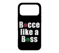 Custodia per iPhone 17 Pro Max Bocce come un boss giocatore di palla italiano lancio gioco Italia