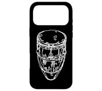 Custodia per iPhone 17 Pro Max Bongo Drum Sketch Bongo Batterista