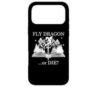 Custodia per iPhone 17 Pro Max Book Dragon Fly Dragon or Die Dragon Books in My Fantasy Era