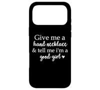 Custodia per iPhone 17 Pro Max Book Smutt Give Me a Hand Necklace & Tell Me I'm a Good Girl