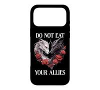 Custodia per iPhone 17 Pro Max Bookish Dragons We Do Not Eat Allies Dragon Book Romance