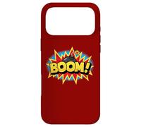 Custodia per iPhone 17 Pro Max Boom Pop Art Esplosione Retrò Comico Supereroe Suono Parola Vibe