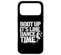Custodia per iPhone 17 Pro Max Boot Up It’s Line Dance Time Ballo Country Design