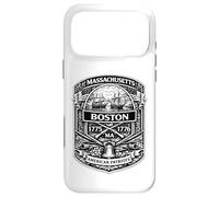 Custodia per iPhone 17 Pro Max Boston MA Tea Party Rivoluzione americana USA Storia Grafico