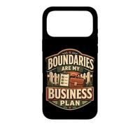 Custodia per iPhone 17 Pro Max Boundaries Are My Business Plan Umorismo limiti