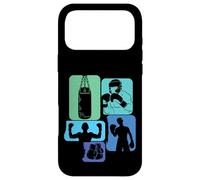 Custodia per iPhone 17 Pro Max Boxing boxe Kickboxing pugile boy nonno retro