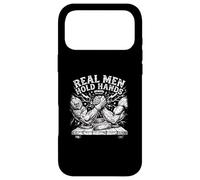 Custodia per iPhone 17 Pro Max Braccio Wrestle Uomini Veri Tengono Per Mani Divertente Braccio Wrestling
