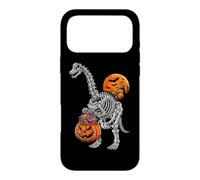 Custodia per iPhone 17 Pro Max Brachiosaurus Apatosaurus Dinosauro Scheletro Zucca Dino Boy