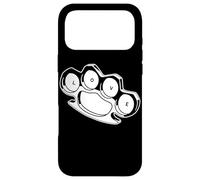 Custodia per iPhone 17 Pro Max Brass Knuckles x Love is Pain Blackwork