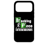 Custodia per iPhone 17 Pro Max Breaking Space Running Funny Runner
