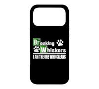 Custodia per iPhone 17 Pro Max Breaking Whiskers Cat Sono io quello che pulisce