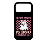 Custodia per iPhone 17 Pro Max Breast Cancer Is Boo Sheet